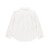 Camisa lino manga larga de niño